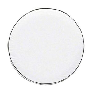 Classic Acc Spare Tire Cover, Fits 26-3/4 Inch to 29-3/4 Inch Diameter Tires, Plain, Snow White, Vinyl, All Weather Protection – 80-217-022301-00