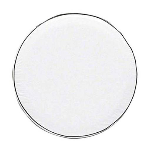 Classic Acc Spare Tire Cover, Fits 26-3/4 Inch to 29-3/4 Inch Diameter Tires, Plain, Snow White, Vinyl, All Weather Protection – 80-217-022301-00