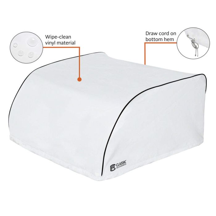 Classic Acc Air Conditioner Cover, Fits Coleman Mach 8, White – 80-251-212801-00