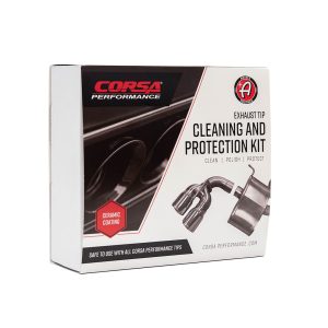 Corsa Exhst Exhaust Tail Pipe Tip Restoration Kit, Used to Clean and Polish Tail Pipe Tips – 14090
