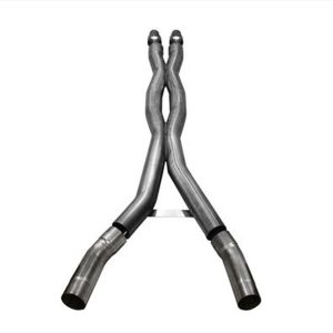 Corsa Exhst Exhaust Crossover Pipe, X-Pipe, Stainless Steel, 3 Inch Diameter, Without Catalytic Converters – 14347