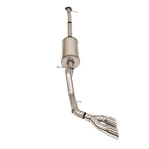 Corsa Exhst Exhaust System Kit, Sport Cat Back System, Stainless Steel, With Muffler, 3 Inch Pipe Diameter, Single Exhaust with Single Exit – 14919