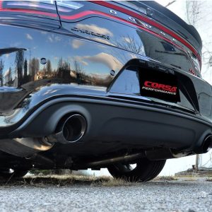 Corsa Exhst Exhaust System Kit, Xtreme Cat Back System, Stainless Steel, With Mufflers, 2-3/4 Inch Pipe Diameter – 14996BLK