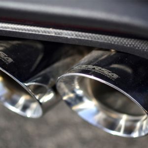 Corsa Exhst Exhaust System Kit, Xtreme Axle Back System, Stainless Steel, With Mufflers, 3 Inch Pipe Diameter – 21001