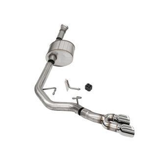 Corsa Exhst Exhaust System Kit, Xtreme Cat Back System, Stainless Steel, With Xtreme™ Sound Level Muffler, 3 Inch Pipe Diameter – 21144