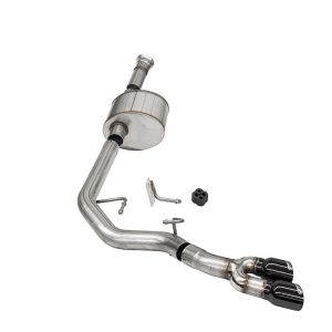 Corsa Exhst Exhaust System Kit, Xtreme Cat Back System, Stainless Steel, With Xtreme™ Sound Level Muffler, 3 Inch Pipe Diameter – 21144BLK