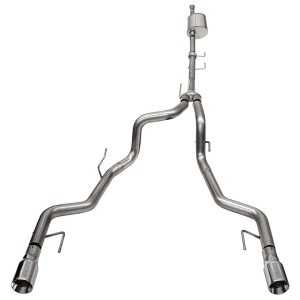 Corsa Exhst Exhaust System Kit, Sport Cat Back System, Stainless Steel, With Muffler, 3 Inch to 2-3/4 Inch Pipe Diameter – 21185