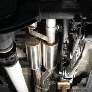 Corsa Exhst Exhaust System Kit, Xtreme Sound Level Cat-Back System, 304 Stainless Steel, With Mufflers, 3 Inch Pipe Diameter – 21189