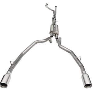 Corsa Exhst Exhaust System Kit, Xtreme Sound Level Cat-Back System, 304 Stainless Steel, With Mufflers, 3 Inch Pipe Diameter – 21189