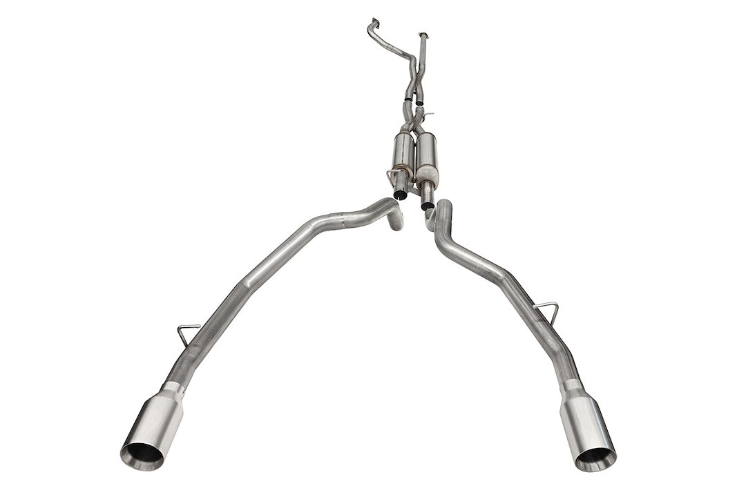 Corsa Exhst Exhaust System Kit, Xtreme Sound Level Cat-Back System, 304 Stainless Steel, With Mufflers, 3 Inch Pipe Diameter – 21189