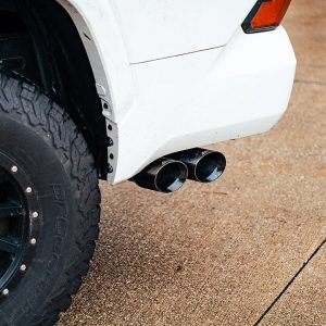Corsa Exhst Exhaust System Kit, Sport Cat Back System, 304 Stainless Steel, With Mufflers, 3 Inch Pipe Diameter – 21245BLK