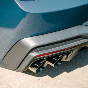 Corsa Exhst Exhaust System Kit, Sport Valve Axle Back System, 304 Stainless Steel, With Mufflers, 3 Inch Pipe Diameter – 21267BLK