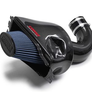 Corsa Exhst Cold Air Intake, Maxflow, Carbon Fiber Intake Tube, Blue Filter – 44001