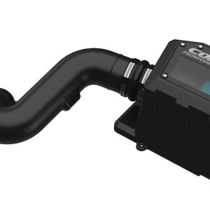 Corsa Exhst Cold Air Intake, Black Polyethylene Tube, Blue Donaldson Powercore Filter with Cross-Link Closed Polyethylene Box – 459546