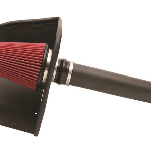 Corsa Exhst Cold Air Intake, Apex Dryflow, Black Tube, Red Dryflow Filter, With Air Box – 615853-D