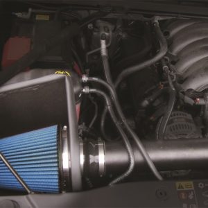 Corsa Exhst Cold Air Intake, Apex Maxflow, Black Tube, Blue Maxflow Filter, With Air Box – 615853-O