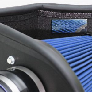 Corsa Exhst Cold Air Intake, Apex Maxflow, Black Tube, Blue Maxflow Filter, With Air Box – 615853-O