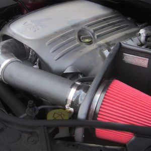 Corsa Exhst Cold Air Intake, Black Tube, Red Dryflow Filter, With Metal Air Box – 616857-D