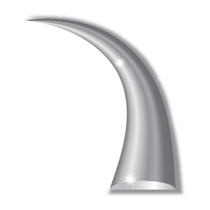 Cowles Side Molding, Universal, Custom, Chrome Plated, PVC Plastic, 1-3/8 Inch Width X 8 Foot Length, 1 Piece – S37754