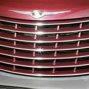Cowles Side Molding, Universal, Custom, Chrome Plated, PVC Plastic, 1/8 Inch Width X 20 Foot Length, 1 Piece – S37780