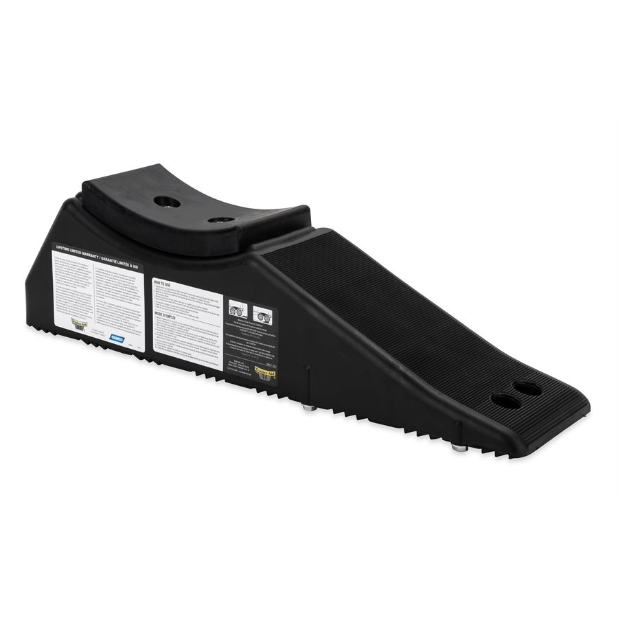 Camco Trailer Tire Change Ramp, Trailer Aid ™ Plus, Use with Tandem Axle Trailers to Change a Flat Tire, 5-1/2 Inch Lift Height – 24