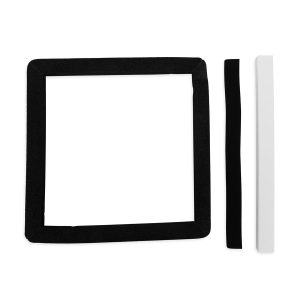 Camco Air Conditioner Installation Kit, For 14 Inch X 14 Inch Vent Openings, With Two Self-Adhesive Backed Picture Frame Gasket – 25071