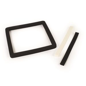 Camco Air Conditioner Installation Kit, For 14 Inch X 14 Inch Vent Openings, With Two Self-Adhesive Backed Picture Frame Gasket – 25071
