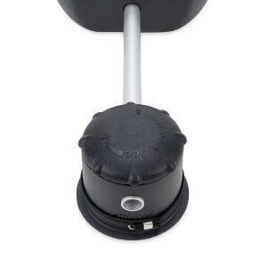 Camco Exterior Towing Mirror, Suction Mount Extension Arm, Single 5-1/2 Inch Mirror with Extension Arm, Driver Side Flat – 25663