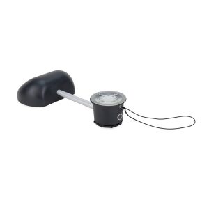 Camco Exterior Towing Mirror, Suction Mount Extension Arm, Single 5-1/2 Inch Mirror with Extension Arm, Passenger Side Convex – 25668