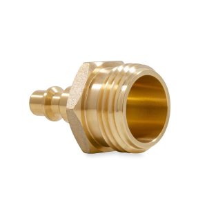 Camco Water System Blow Out Plug, Quick Connect Fitting, Brass – 36143