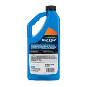 Camco Car Wash, Liquid, With Wax, 32 Ounce, With English Language Packaging – 40493