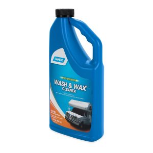 Camco Car Wash, Liquid, With Wax, 32 Ounce, With English Language Packaging – 40493