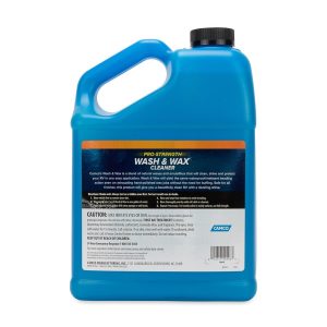 Camco Car Wash, Liquid, With Wax, 1 Gallon, With English Language Packaging – 40498