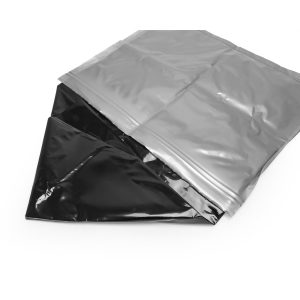 Camco Toilet Waste Bag, Use with Camco Toilet Bucket, Black, With Biodegradable Powder That Gels Liquids Upon Contact – 41548