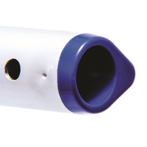 Camco Extension Handle, Use with Camco Accessories, Fixed, 2 Foot Length, Spring Loaded Push Button Connector, Anodized Aluminum – 41900