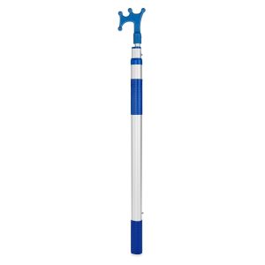 Camco Extension Handle, Use with Camco Accessories, Extendable, 2 to 4 Foot Length, Spring Loaded Push Button Connector, Anodized Aluminum – 41910