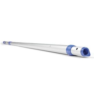 Camco Extension Handle, Use with Camco Accessories, Extendable, 6 to 11 Foot Length, Spring Loaded Push Button Connector, Anodized Aluminum – 41916