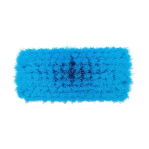 Camco Car Wash Brush, 7 Inch Rectangular Brush Head, Light Blue Extra Soft Bristle, Head Attachment Only, Without Hose Connection – 41920