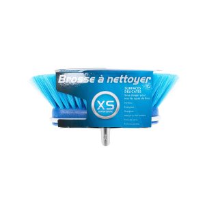 Camco Car Wash Brush, 7 Inch Rectangular Brush Head, Light Blue Extra Soft Bristle, Head Attachment Only, Without Hose Connection – 41920