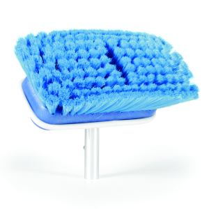 Camco Car Wash Brush, 7 Inch Rectangular Brush Head, Dark Blue Soft Bristle, Head Attachment Only, Without Hose Connection – 41922