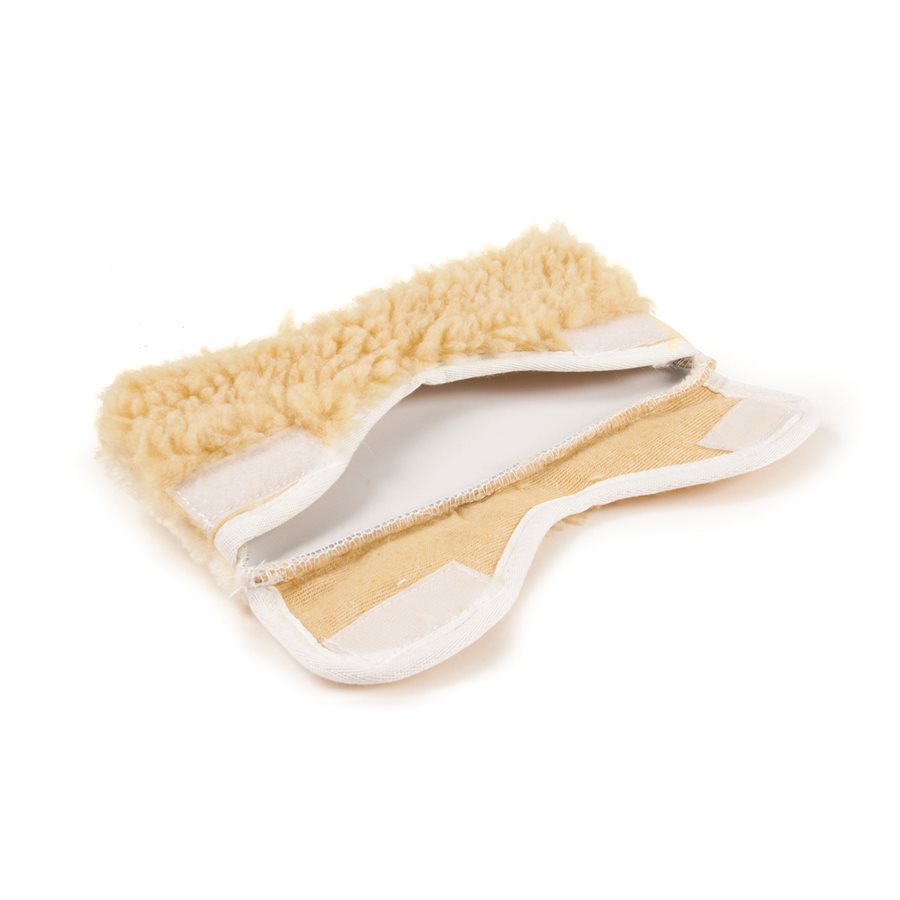 Camco Car Wash Brush, For Use with Multi-Purpose Handle, Replacement Synthetic Wool Pad, Head Attachment Only, Without Hose Connection – 41932