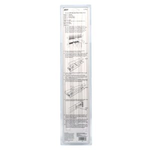 Camco Screen Door Push Bar, Wide Single Bar Style, Black, Aluminum Bar with Molded Handles, With Installation Hardware – 42188