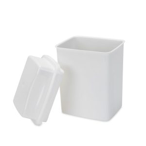Camco Used Cooking Grease Container, With Disposable Foil Lined Bag, Without Lid, Free Standing – 42281