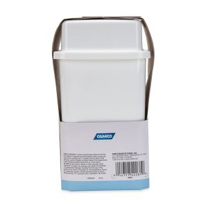 Camco Used Cooking Grease Container, With Disposable Foil Lined Bag, Without Lid, Free Standing – 42281