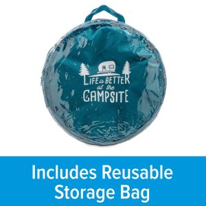 Camco Collapsible Container, Life Is Better at the Campsite ™, Pop-Up Utility Container – 42987