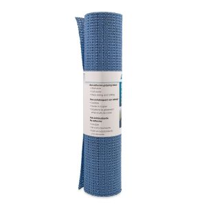 Camco Shelf Mat, 1 Foot X 12 Foot Roll, Slate Blue – 43278