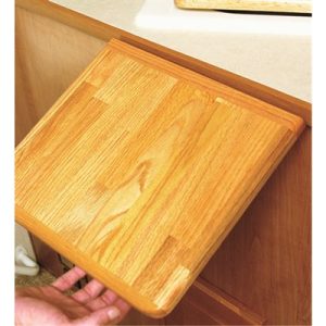 Camco Counter Top Extension, Extends Counter Top 12 Inches, 12 Inch Length X 13-1/2 Inch Width X 3/4 Inch Thick, Oak – 43421