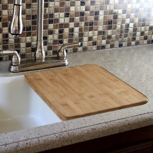Camco Sink Cover, 13 Inch X 15 Inch, Bamboo – 43437