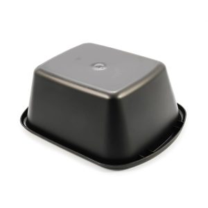Camco Dish Pan, Holds 9 Quarts, Fits 10-1/2 Inch Width X 12-3/4 Inch Length and Larger Sinks, Black, Plastic – 43515