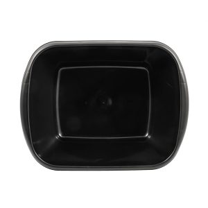 Camco Dish Pan, Holds 9 Quarts, Fits 10-1/2 Inch Width X 12-3/4 Inch Length and Larger Sinks, Black, Plastic – 43515